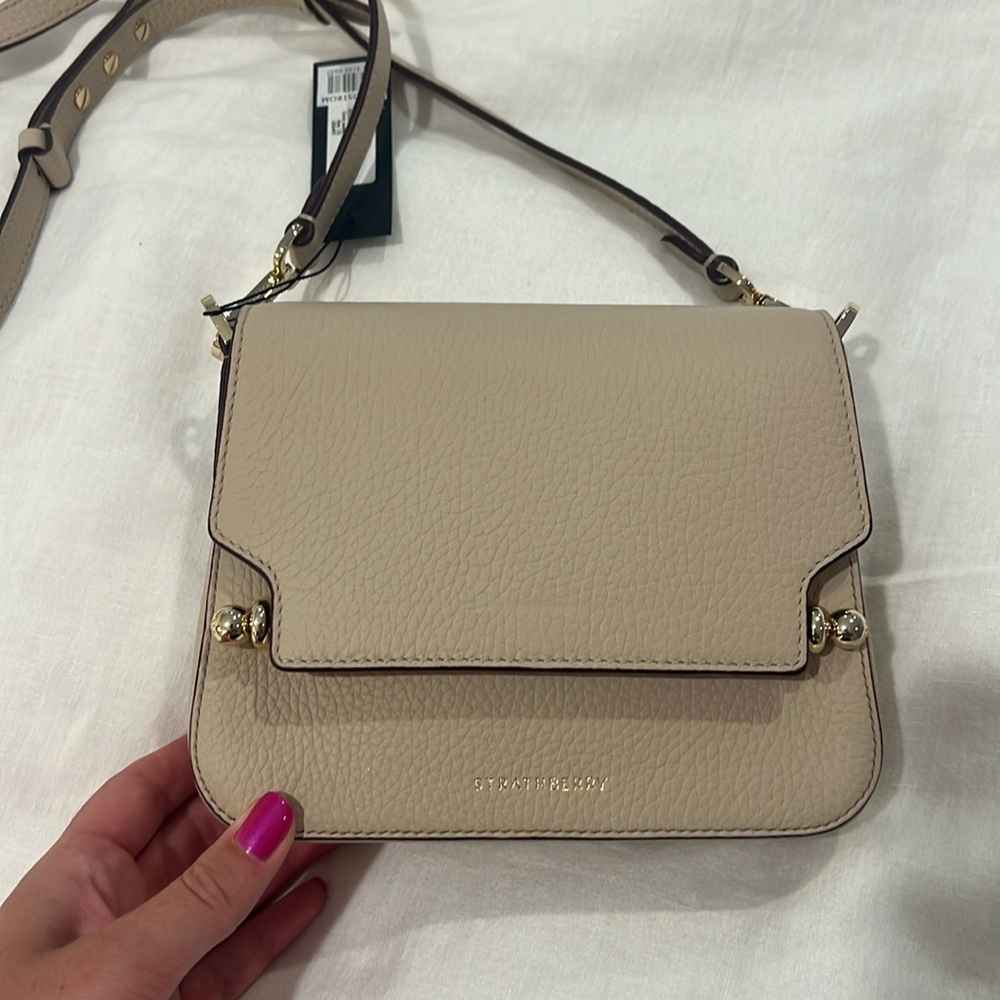 Beige Strathberry Purse